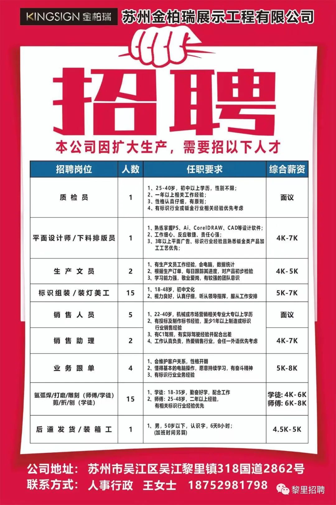 航头大麦湾最新招聘信息汇总